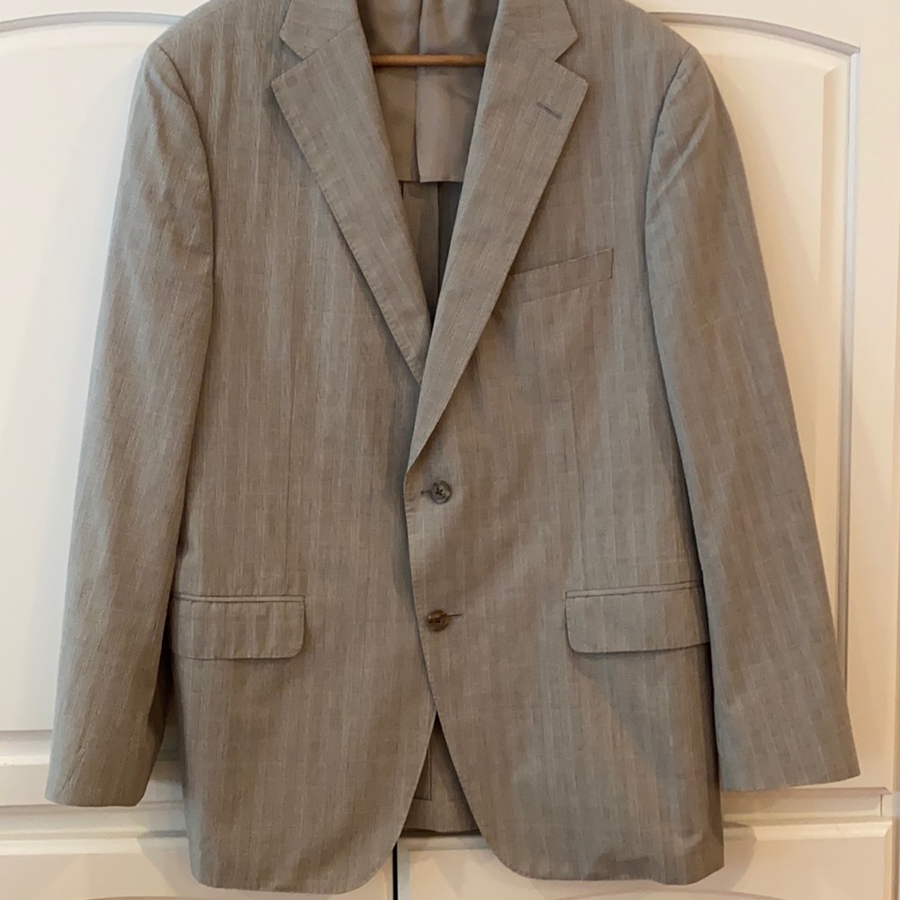 New Orleans George Bass Glen Plaid Suit